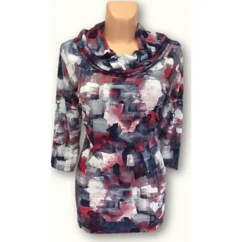 Dámská tunika trička a halenky, Barva Jako na obrázku 1, Velikost XL 44, Materiál 98% Polyester 2% Lycra