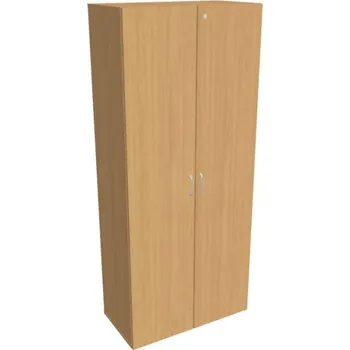 Kancelářský vozík HOBIS kancelářská šatní skříň - DZ 5 80 01, zámek Huwill, buk + doprava zdarma