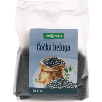 Luštěnina BIO Čočka černá beluga 300 g – BIO NEBIO