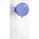 Brokis Memory, nástěnný svítící balonek z modrého skla, 1x15W E27, prům. 40cm