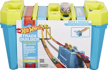 Set autodráh Mattel Hot Wheels Track Builder Box Super Sešup