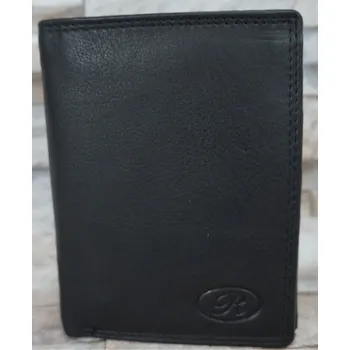 Peněženka Pánská kožená peněženka R do výšky Barva: Černá