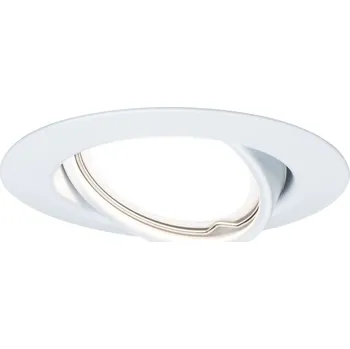 Venkovní osvětlení Paulmann 93411 LED base, bílá kulatá bodovka, 1x6,5W LED 3000K GU10, prům. 9cm