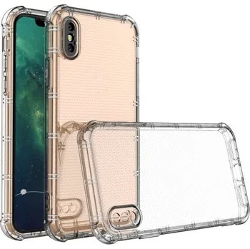 Kryt se zesílenou ochranou rohů a hran pro iPhone XS Max - transparentní