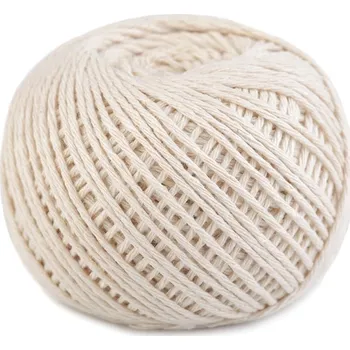 Obalový materiál Stoklasa Bavlněný provázek 1,5 mm režný světlý