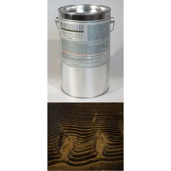 Olej na dřevo Hyperticus BIO - Kolorovací olej na dřevo - Eben 412, plechovka 4,5 l