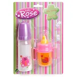 Johntoy Baby Rose Lahvička + hrneček