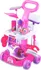 Dětský spotřebič Sweet Home úklidový vozík s doplňky růžový