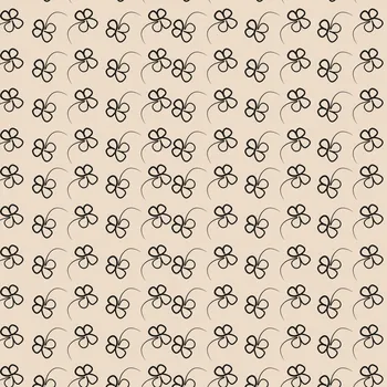 Balící papír Balicí papír - kytička, recyklovaný papír, rozměr 88 x 135 cm