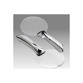 Lupa D 128 (2x) ruční lupa s LED osvětlením