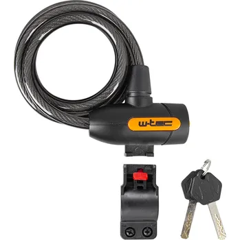 Zámek na kolo W-TEC Zámek Evakko 10*1800mm