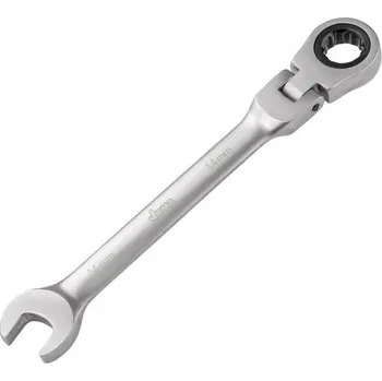 Klíč DEMA Vidlicový klíč s ráčnou a kloubem 14 mm