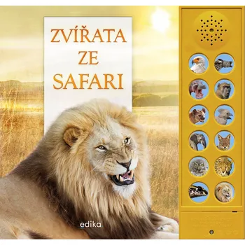 Leporelo Zvířata ze safari - Edika (2020)