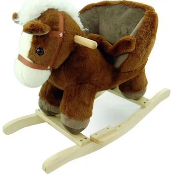 Houpací kůň Grands Koník s melodií, hnědý