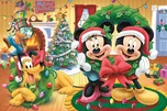 Trefl Vánoce s Mickey Mousem 100 dílků