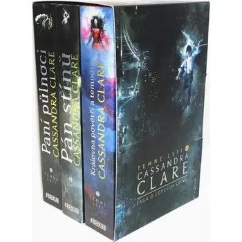 Temné lsti: Paní půlnoci, Pán stínů, Královna povětří a temnoty - Cassandra Clare (2020, pevná, box 1-3)
