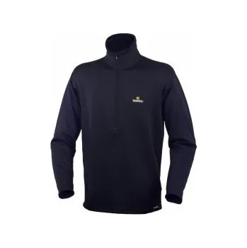 Pánská mikina WARMPEACE FRAM black XXXL; Černá mikina + DÁREK DLE VÝBĚRU!