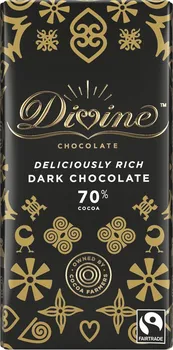 Čokoláda Divine Ghana 70 % hořká 90 g