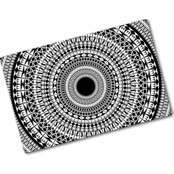 Kuchyňské prkénko Kuchyňská deska skleněná Ornamenty kruh