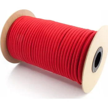 Textilní guma Gumolano 12 mm - metráž Barva: červená