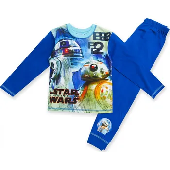 Chlapecké pyžamo Dětské pyžamo Star Wars modré 4-12 let Velikost: 152