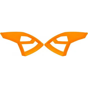 Auto-moto čelní kryty vrchní ventilace pro přilby Cross Pro II, CASSIDA (oranžová)