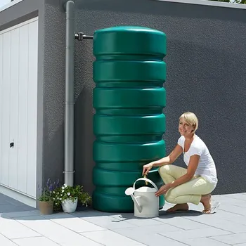 nádrž Nádrž na dešťovou vodu Classico 650 l, stěnová - zelená