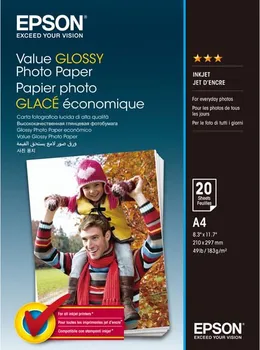 Fotopapír Epson Value Glossy Photo Paper A4 20 listů