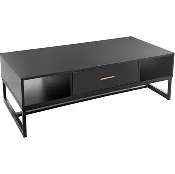 Konferenční stolek Černý konferenční stolek Tedy