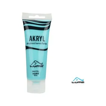 Speciální výtvarná barva Barvy akrylové 75ml,&nbsp; PASTEL modrá LUMA