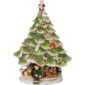 Vánoční dekorace Villeroy & Boch Christmas Toys Memory 14-8602-5861 hrací skříňka/svícen 30 cm