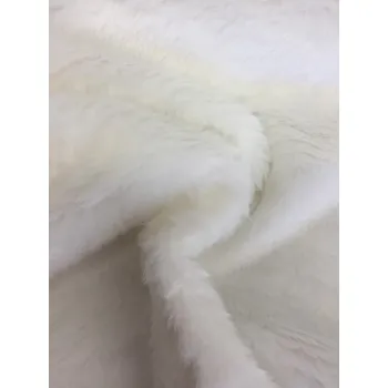 Umělá kožešina bílá