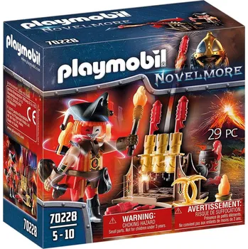 Stavebnice Playmobil Playmobil Novelmore 70228 Ohnivý muž s kanónem z Burnhamu