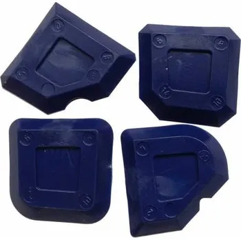 Tmel Stěrky na spárování z pružného plastu - snadné použití - díky obsahu silikonu zamezuje ulpívání tmelů, usnadňuje čištění - umožňuje rychle a přesně docílit požadovaného profilu spáry.