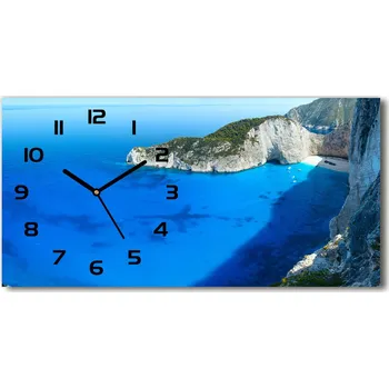 Hodiny Skleněné hodiny na stěnu Zakynthos Řecko