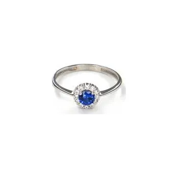 Prsten Prsten z bílého zlata s akvamarínem Pattic AU 585/000 1,35 gr LMG6901BLW-53