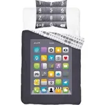 DETEXPOL Povlečení Telefon svítící Bavlna, 140/200, 70/80 cm