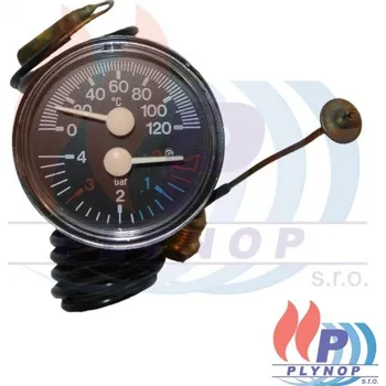 Příslušenství ke kotli Termomanometr BUDERUS Logamax U002 / U004 / U102 / U104 - 7101206