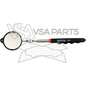 Autodíl YATO Zrcátko kontrolní s LED světlem