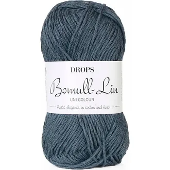 Příze Příze DROPS Bomull-Lin 21 - tmavě modrá