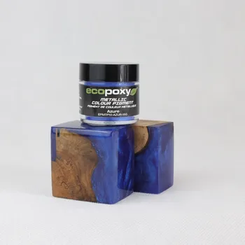 EcoPoxy (Metalické pigmenty do pryskyřice) 15g azuro