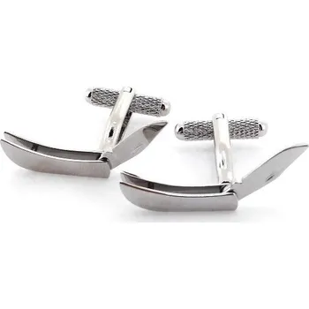 Manžetový knoflíček Manžetové knoflíčky zavírací nůž pro houbaře