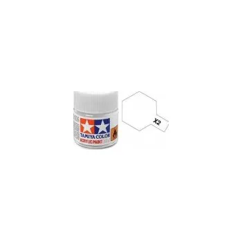 Modelářská barva Tamiya X02 WHITE ACRYLIC 10ml
