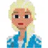 zažehlovací korálek Hama Beads Frozen II. zažehlovací korálky
