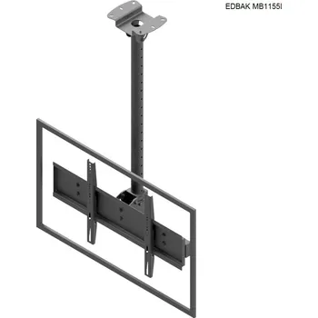 Televizní držák Profesionální stropní držák TV EDBAK 1155-L