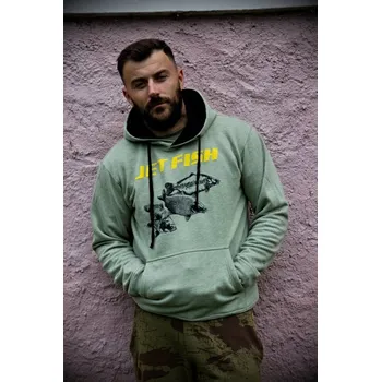 Rybářské oblečení JetFish JET FISH Mikina žíhaná Jet Fish : vel. XXXL