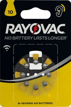 Článková baterie Varta Rayovac HAB 10 PR70 8 ks