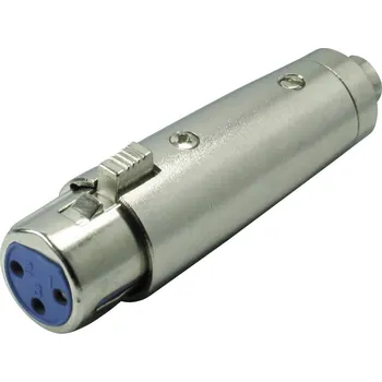 Elektrická zásuvka Kash XLR adaptér XLR zásuvka - cinch zásuvka mono Pólů:3 1 ks