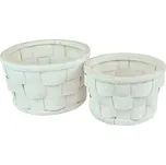 Vingo Sada 2 obalů s PVC vložkou bílý