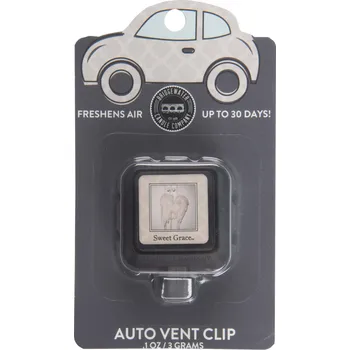 Vůně do auta Bridgewater Freshener-sweet-grace 3 g šedivá